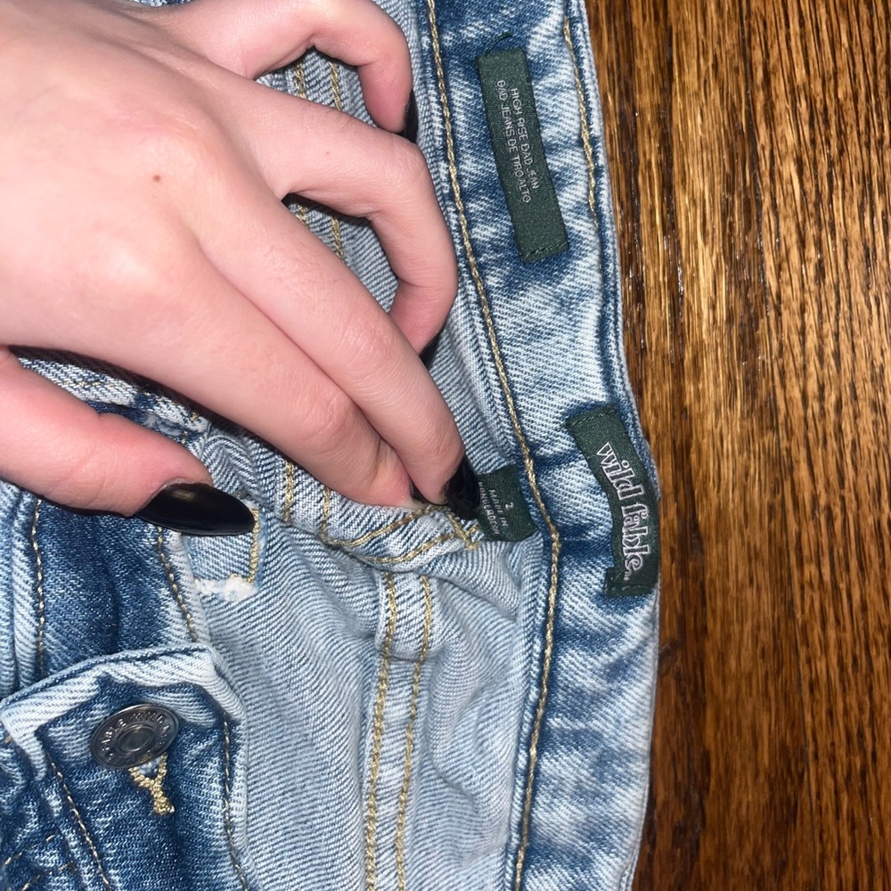 Painted jeans, wild fable